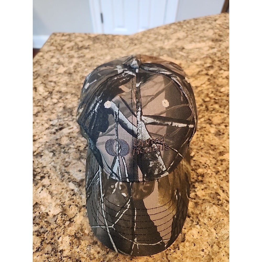 - United Rentals - K-PRODUCTS - Camo - Embroidered - Adjustable Back Hat